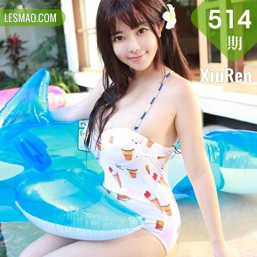 秀人网 刘飞儿Faye No.0514在线看图，春日花园与复古阁楼双景写真拍摄故事全记录