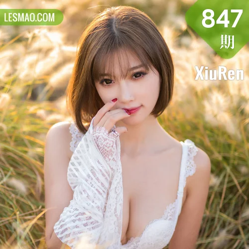 秀人网 杨晨晨sugar No.0847在线看图，纯白梦境与暗夜玫瑰双重奏鸣曲摄影全记录