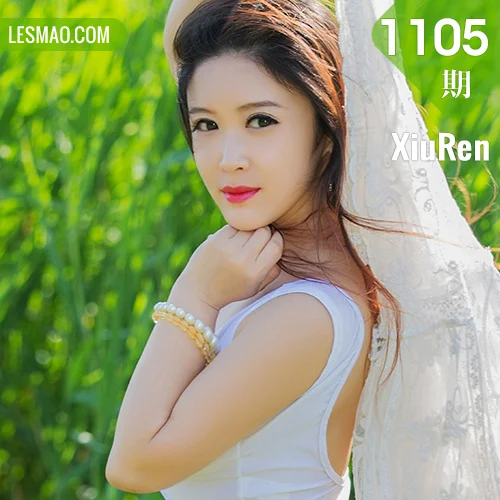 秀人网 西希白兔 No.1105在线看图，清新写真演绎纯白梦境与朦胧光影交织的视觉盛宴