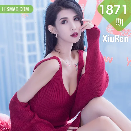 秀人网 葛征Model No.1871在线看图，纯白梦境与暗夜魅影双重写真摄影全记录