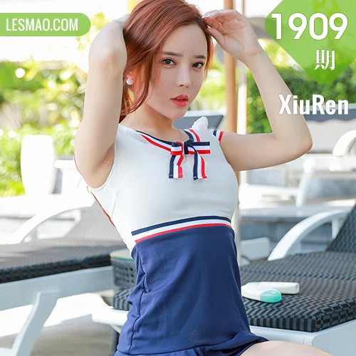 秀人网 艾小青 No.1909在线看图，春日花园写真集展现纯真与性感双重魅力摄影故事