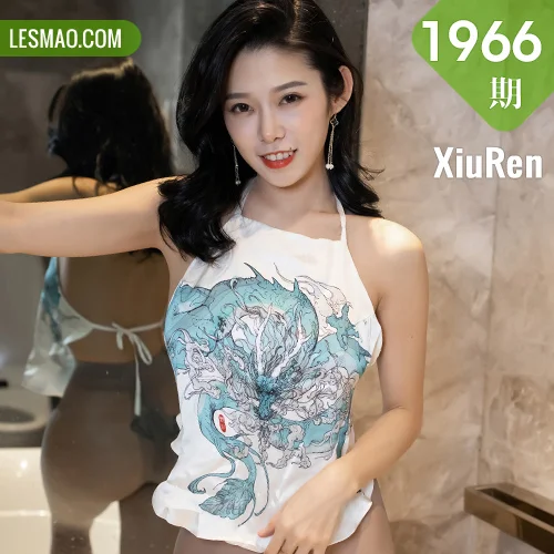 秀人网 luvian本能 No.1966在线看图，慵懒午后光影与纯白梦境交织的少女写真全记录