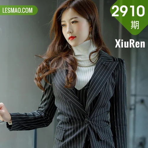 秀人网 杨紫嫣Cynthia No.2910在线看图，纯白梦境与暮光花园双重奏写真全记录