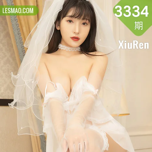 秀人网 陆萱萱 No.3334在线看图，春日私语写真集全解析，光影交织下的纯白幻想与绿野仙踪