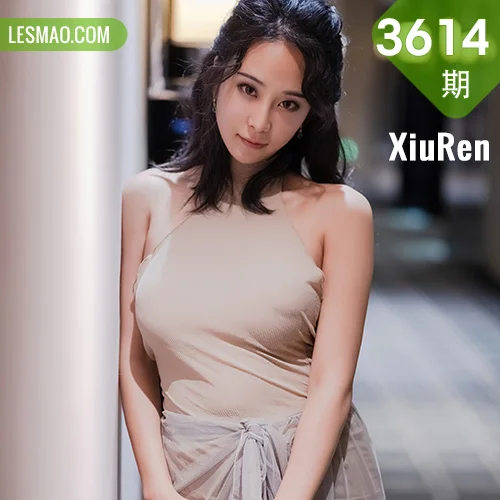 秀人网 蓝夏Akasha No.3614在线看图，清新少女与梦幻光影交织的夏日写真摄影全记录