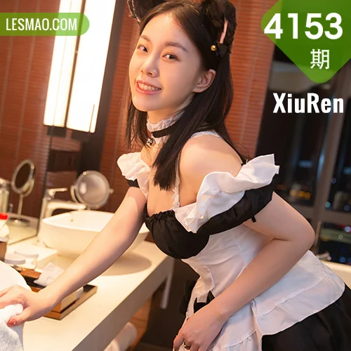 秀人网 一颗甜蛋黄a No.4153在线看图，清新少女与复古胶片交织的摄影美学全记录