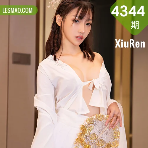 秀人网 西门小玉 No.4344在线看图，清新少女与复古女神的双重魅力写真摄影全记录