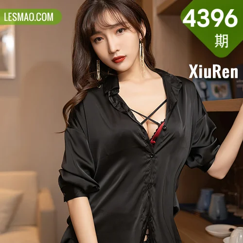 秀人网 陆萱萱 No.4396在线看图，纯白梦境与复古花房的诗意邂逅写真全记录