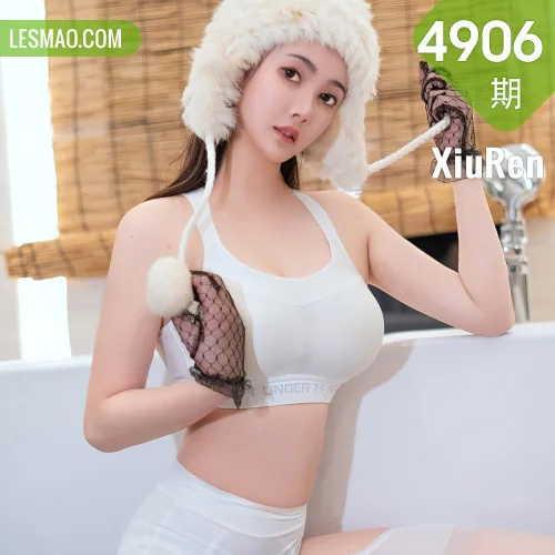 秀人网 summer宝宝 No.4906在线看图，清新少女夏日花园写真全记录光影构图技巧解析