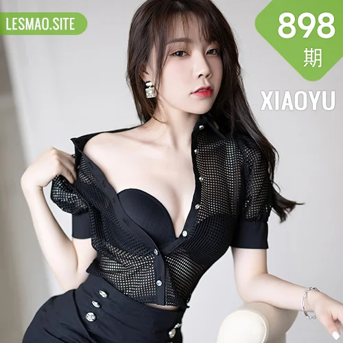 XIAOYU  语画界 Vol.898  徐莉芝Booty 黑色轻透上衣杭州旅拍22