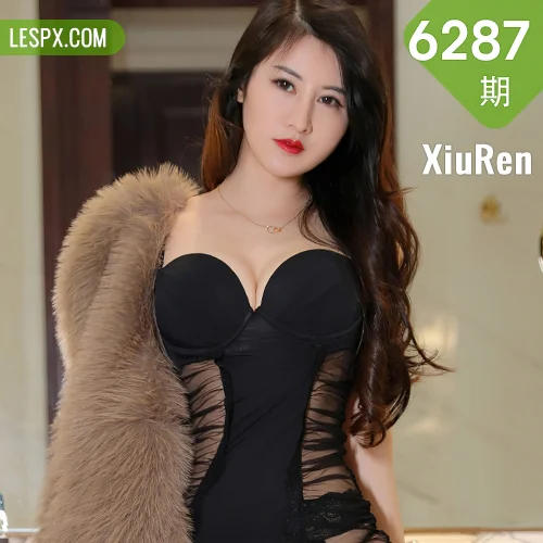 秀人网 诗诗kiki No.6287在线看图，清新少女与复古女神的双面魅力摄影故事