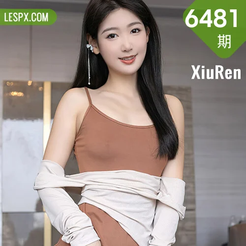 秀人网 唐安琪 No.6481在线看图，春日花间光影写真集展现少女灵动魅力与时尚穿搭摄影故事
