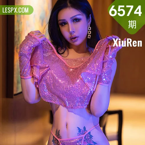秀人网 田冰冰 No.6574在线看图，春日私语写真全记录，光影交织的少女叙事诗