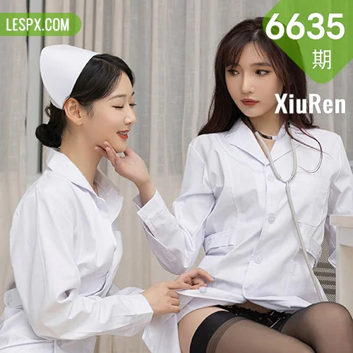 秀人网 唐安琪 No.6635在线看图，春日光影下的纯白絮语与午后花园邂逅