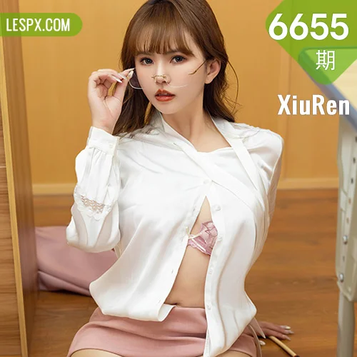 秀人网 张思允Nice No.6655在线看图，春日樱花树下的纯白梦境与复古咖啡馆邂逅光影写真全记录