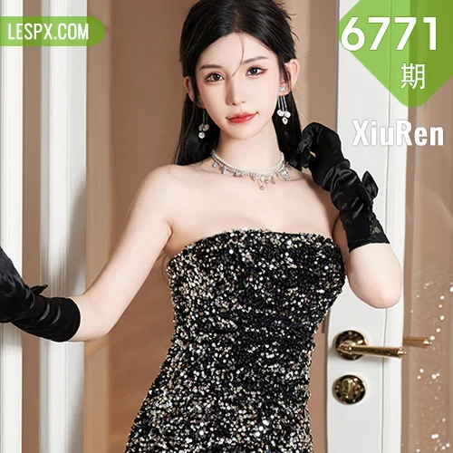 秀人网 周于希Sally No.6771在线看图，纯白梦境与暮光花园双主题摄影故事全记录