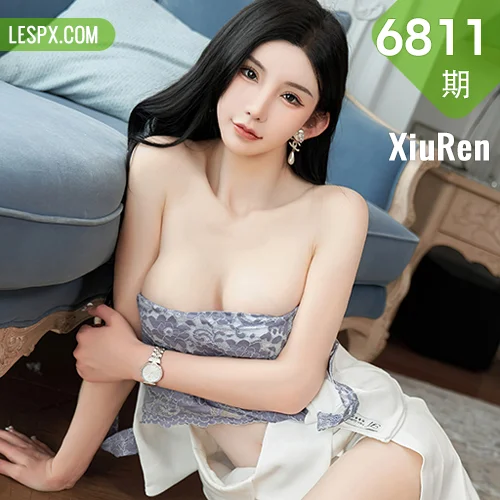 秀人网 周于希Sally No.6811在线看图，清新氧气感与复古油画风交织的视觉盛宴全记录