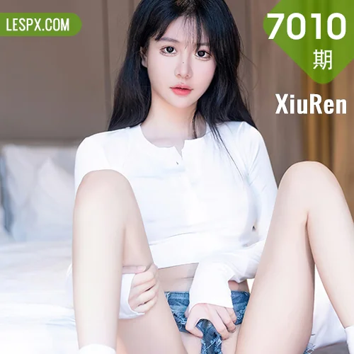 秀人网 幼幼 No.7010在线看图，清新少女幼幼夏日写真集全收录，纯白吊带与碎花短裙的日系摄影故事