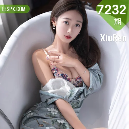 秀人网 唐安琪 No.7232在线看图，午后阳光下的纯白梦境与复古画报女郎双重奏写真摄影全记录