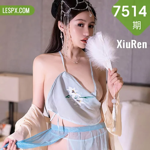 秀人网 唐宁宁 No.7514在线看图，清新少女与复古女神的双重变奏演绎极致视觉盛宴