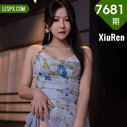 秀人网 鱼子酱Fish No.7681在线看图，清新少女与梦幻光影交织的日系写真全记录