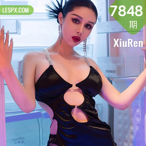 秀人网 田冰冰 No.7848在线看图，冬日暖阳下的纯白梦境与午后花园邂逅写真摄影全记录