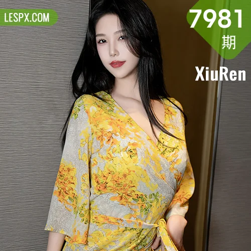 秀人网 利世 No.7981在线看图，纯欲系女神利世冬日樱花写真绽放治愈系魅力