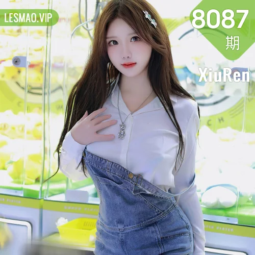 秀人网 小薯条nienie No.8087在线看图，春日光影下的纯白遐想与午后花园邂逅浪漫写真集