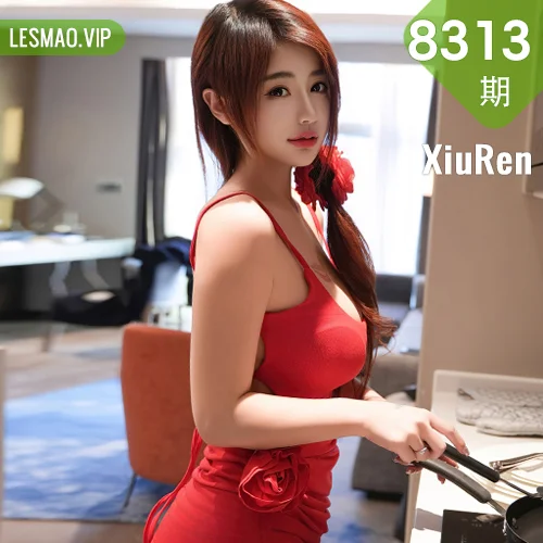 秀人网 美七 Mia No.8313在线看图，春日樱花树下的纯白梦境与复古油画少女双主题写真摄影全记录