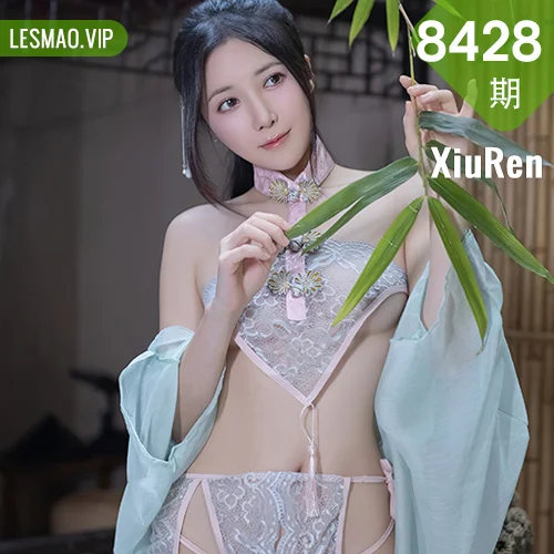秀人网 鱼子酱Fish No.8428在线看图，春日私语写真全记录展现清新少女与梦幻光影的完美邂逅