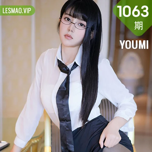 YOUMI 尤蜜荟 Vol.1063 赵可欣baby 白色OL服饰性感写真3