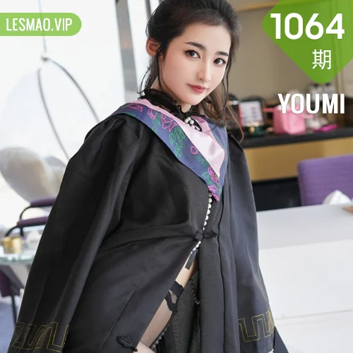 YOUMI 尤蜜荟 Vol.1064 鱼尾fish 黑色情趣性感写真