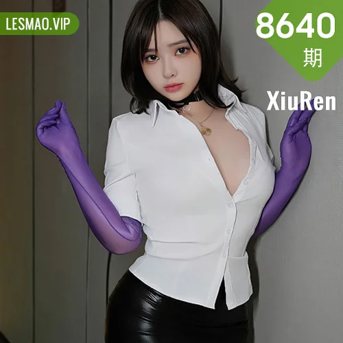 秀人网 nana豆酱 No.8640在线看图，春日樱花树下的日系少女与复古咖啡馆慵懒时光写真摄影全记录