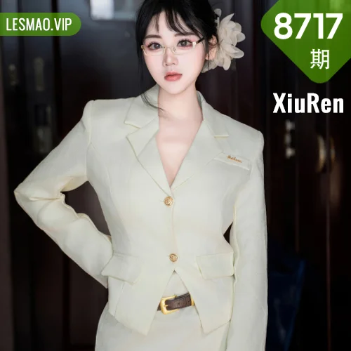 秀人网 汐汐爱吃草莓 No.8717在线看图，草莓园与复古咖啡馆双场景写真摄影全记录