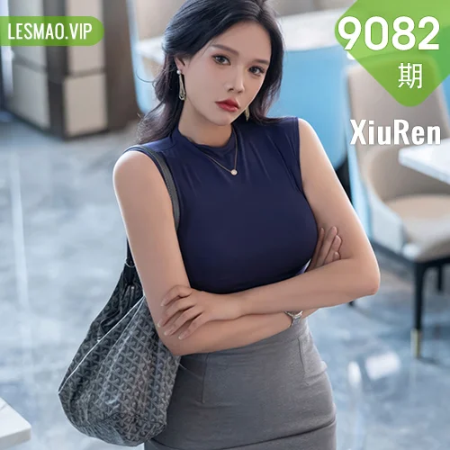 秀人网 娜比 No.9082在线看图，春日樱花树下的治愈系少女写真摄影全记录