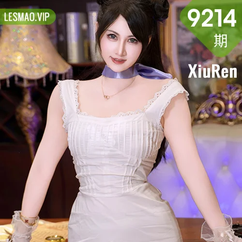 秀人网 诗诗kiki No.9214在线看图，纯白梦境与暗夜玫瑰交织的摄影美学全记录