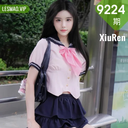 秀人网 Erikaki No.9224在线看图，清新少女与梦幻光影交织的日系写真全记录