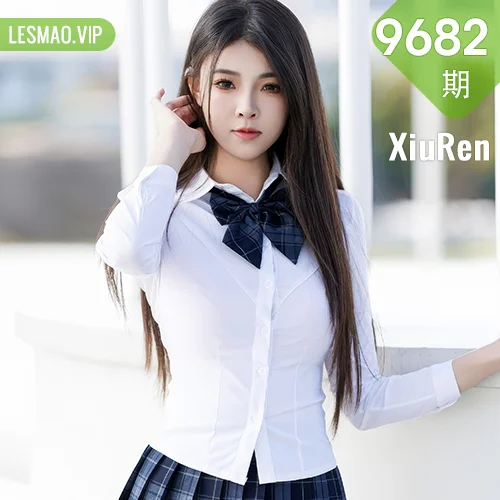 秀人网 初梦瑶 No.9682在线看图，春日私语写真全记录，樱花树下的白裙少女与光影交织的温柔瞬间