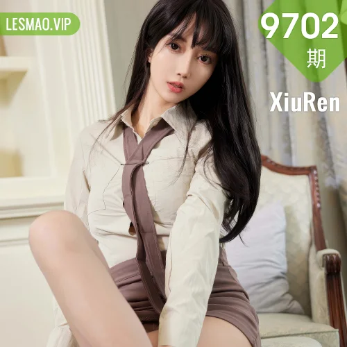 秀人网 玥儿玥er No.9702在线看图，清新少女与梦幻光影交织的日系写真全记录