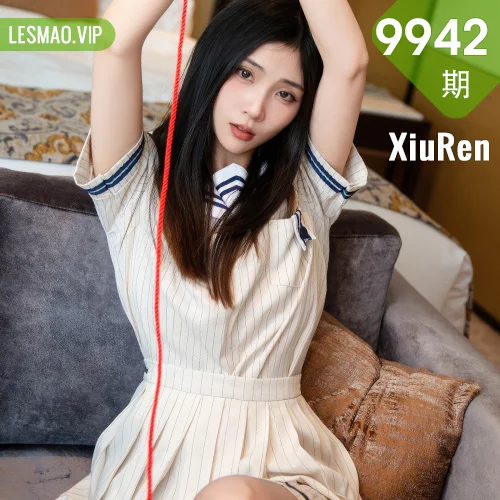 秀人网 刘婷婷 No.9942在线看图，春日花语写真集演绎纯白浪漫与元气少女的双面魅力
