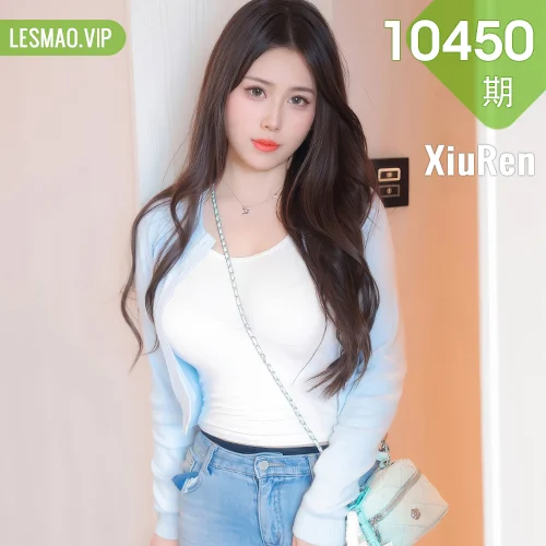 秀人网 蛋蛋宝 No.10450在线看图，清新氧气少女樱花树下的心动邂逅写真全记录