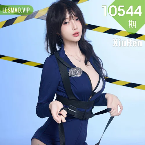 秀人网 玥儿玥er No.10544在线看图，清新少女与复古女神的双重变奏曲