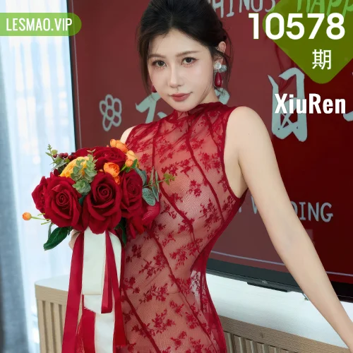 秀人网 尹甜甜 No.10578在线看图，清新少女与复古胶片交织的视觉盛宴全记录