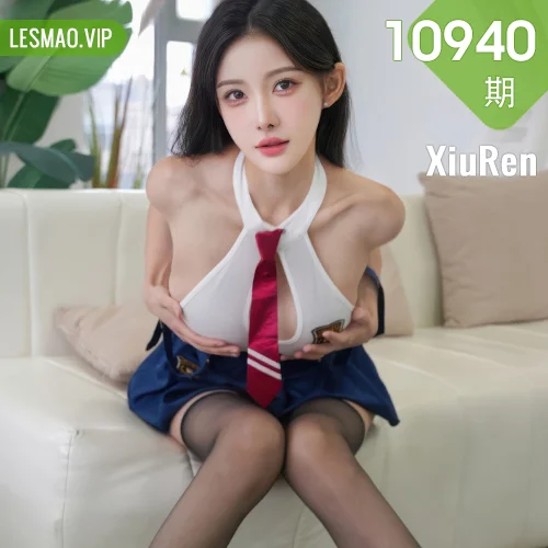 秀人网 梨霜儿 No.10940在线看图，纯白梦境与暗夜流光双重写真全记录