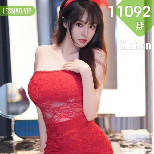 秀人网 沈南汐RuRu No.11092在线看图，光影交织下的灵动少女，一场关于自然与率真的写真叙事