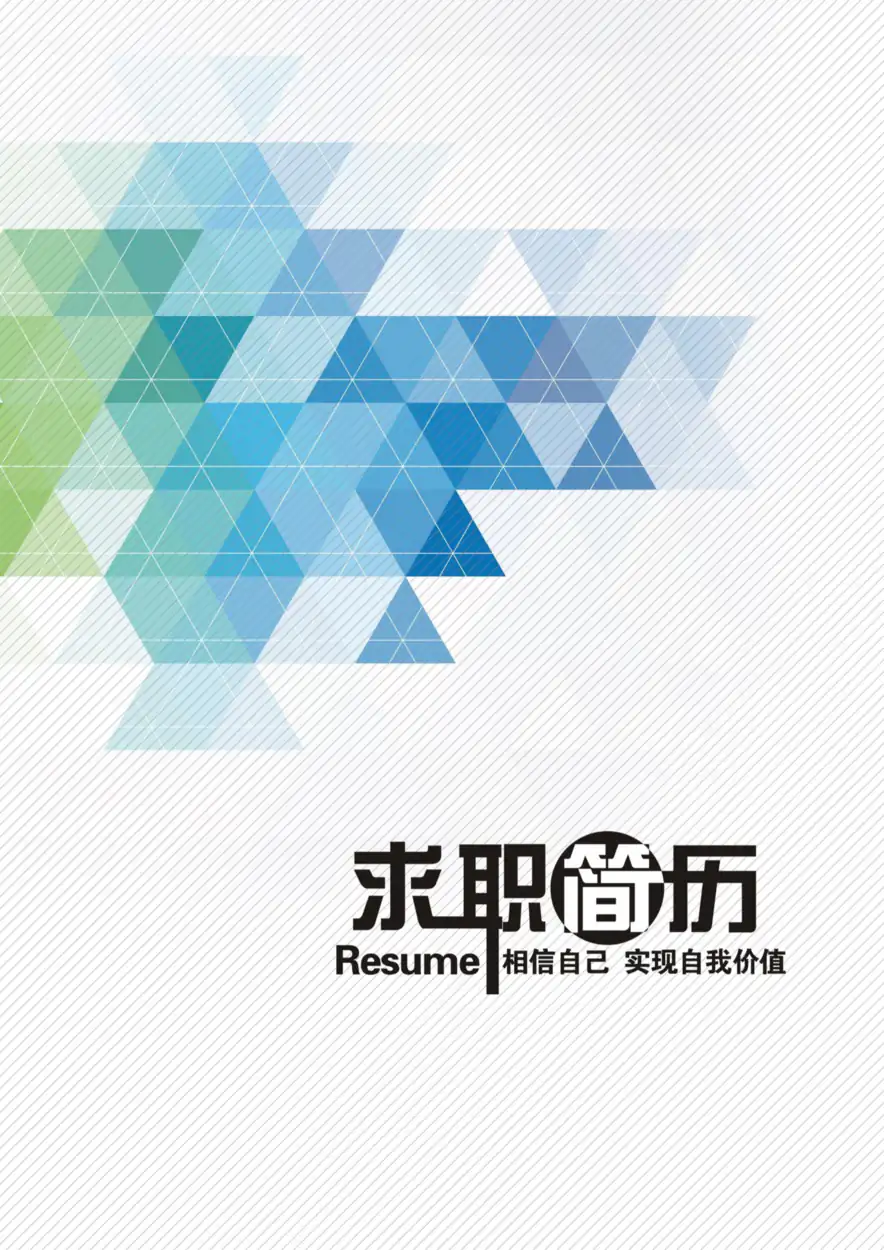 简洁经典四页（24）